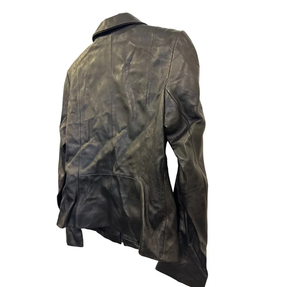 Wilsons Leather Womens Black Jacket S 100% Leather
